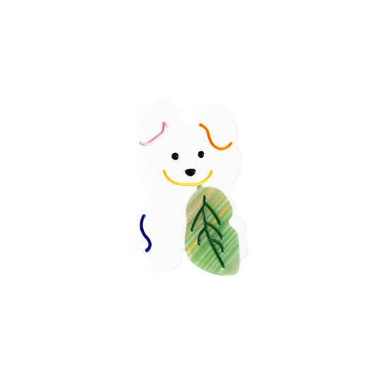 Likio × Teraoka Natsumi 2026 Collection Companion Puppy Hair Clip