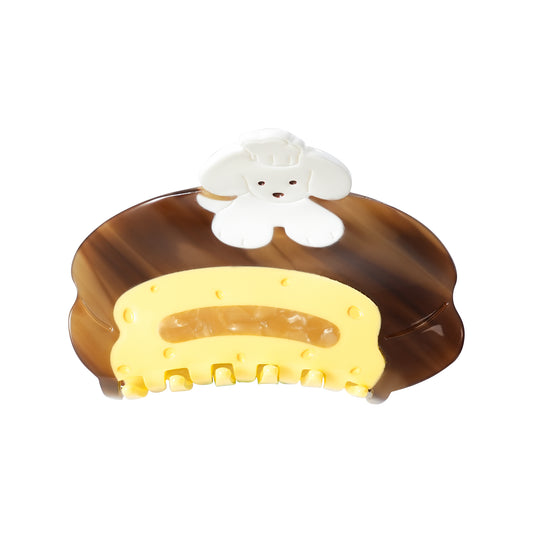 Likio × Teraoka Natsumi 2026 Collection Dessert Puppy Hair Claw