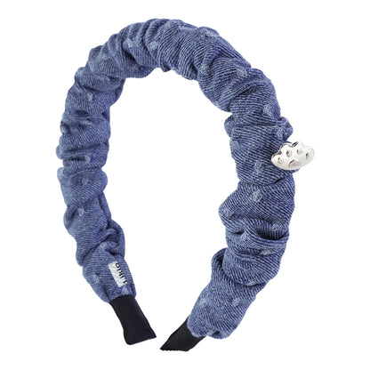 Likio × Teraoka Natsumi 2026 Collection Ruched Gem Claw Headband