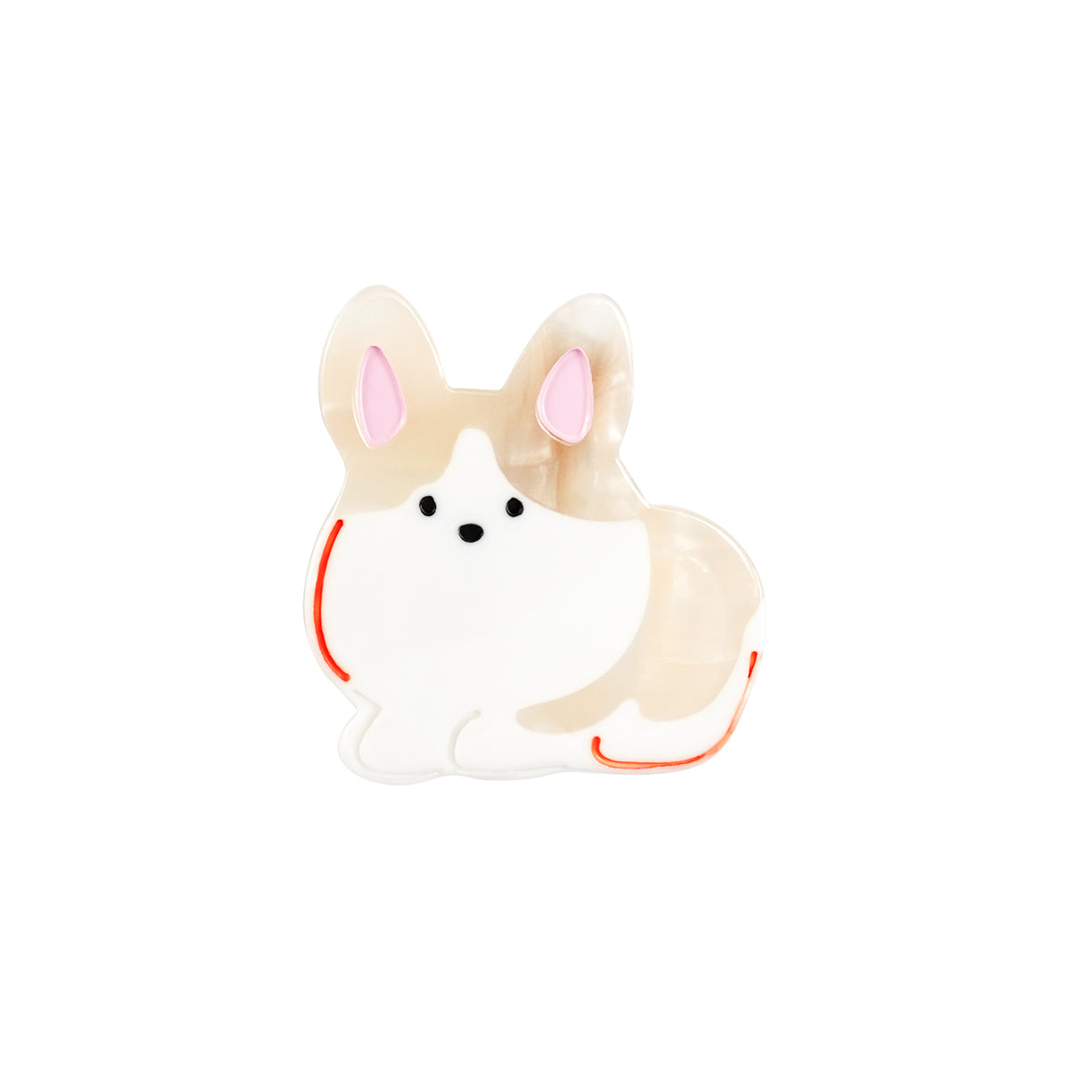Likio × Teraoka Natsumi 2026 Collection Marshmallow Puppy Hair Clip New