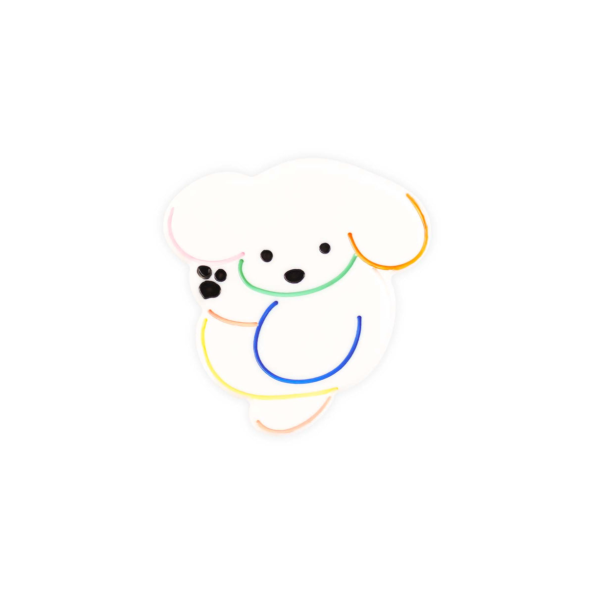 Likio × Teraoka Natsumi 2026 Collection Marshmallow Puppy Hair Clip New