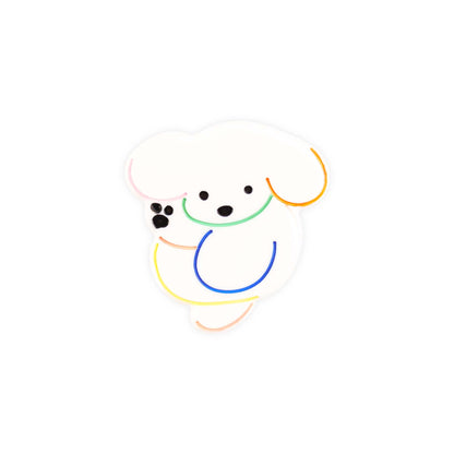 Likio × Teraoka Natsumi 2026 Collection Marshmallow Puppy Hair Clip New