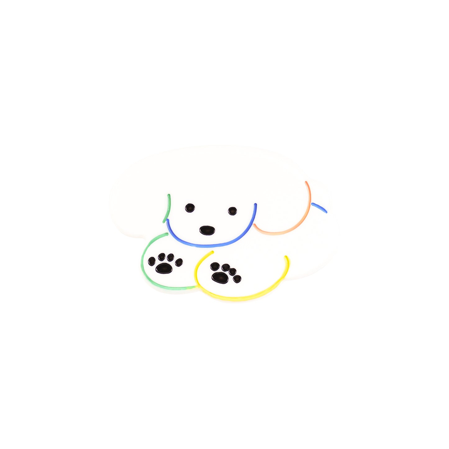 Likio × Teraoka Natsumi 2026 Collection Marshmallow Puppy Hair Clip New