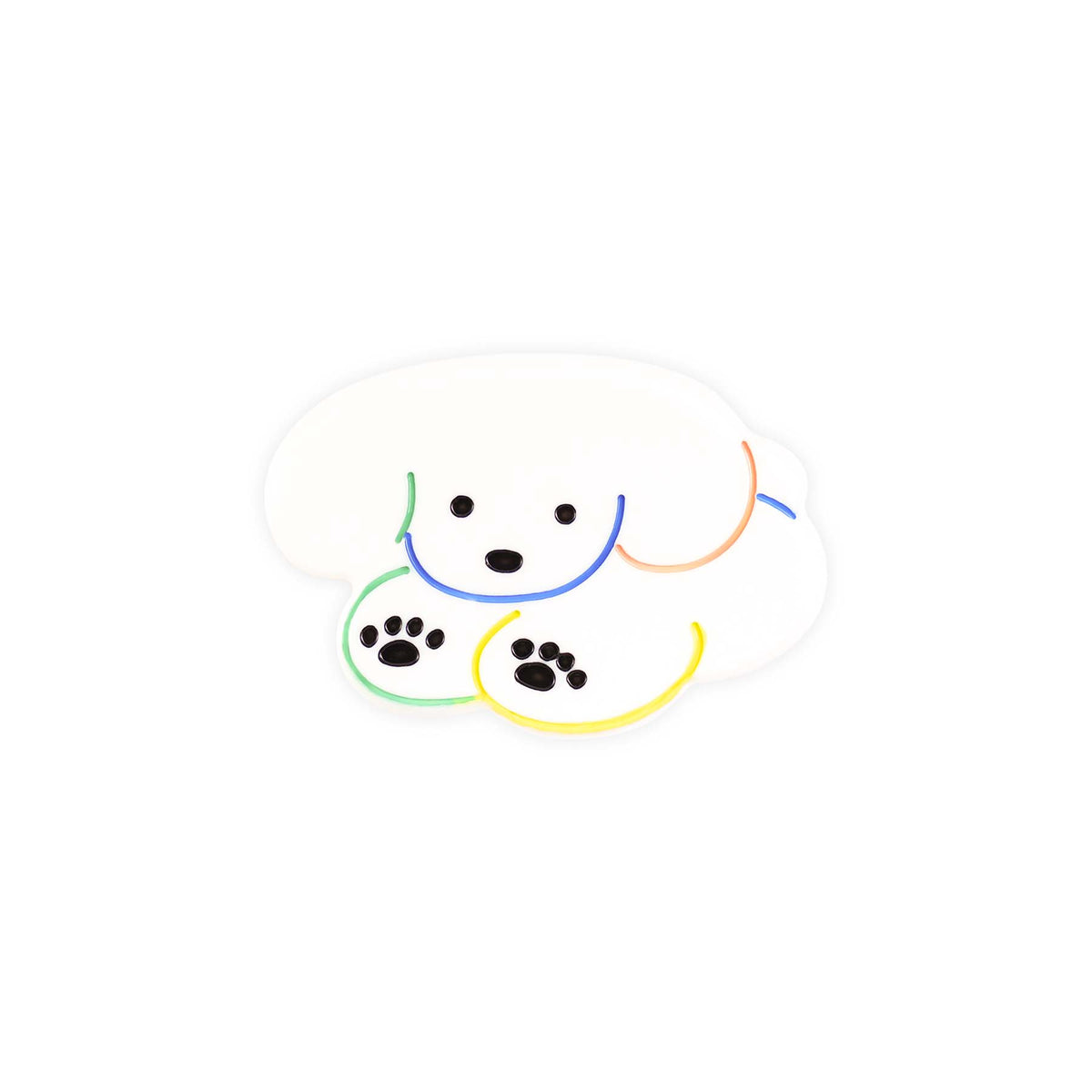 Likio × Teraoka Natsumi 2026 Collection Marshmallow Puppy Hair Clip New