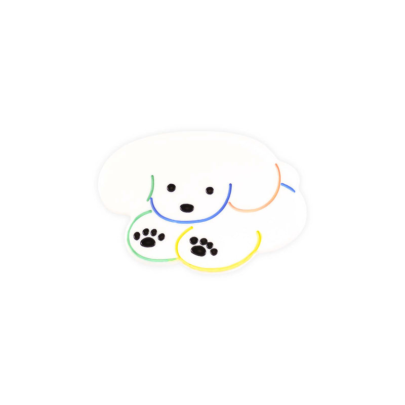 Likio × Teraoka Natsumi 2026 Collection Marshmallow Puppy Hair Clip New