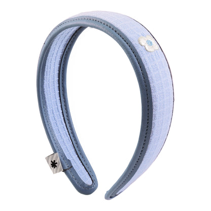 Likio × Teraoka Natsumi 2026 Collection Floral Leather-Trim Headband