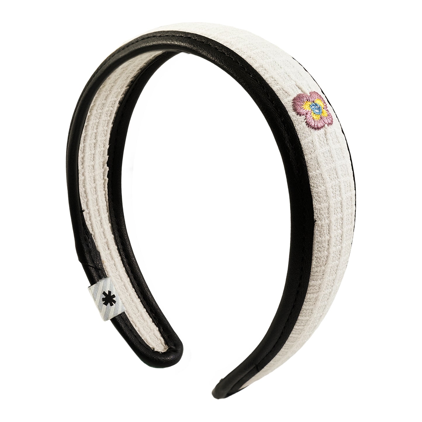 Likio × Teraoka Natsumi 2026 Collection Floral Leather-Trim Headband