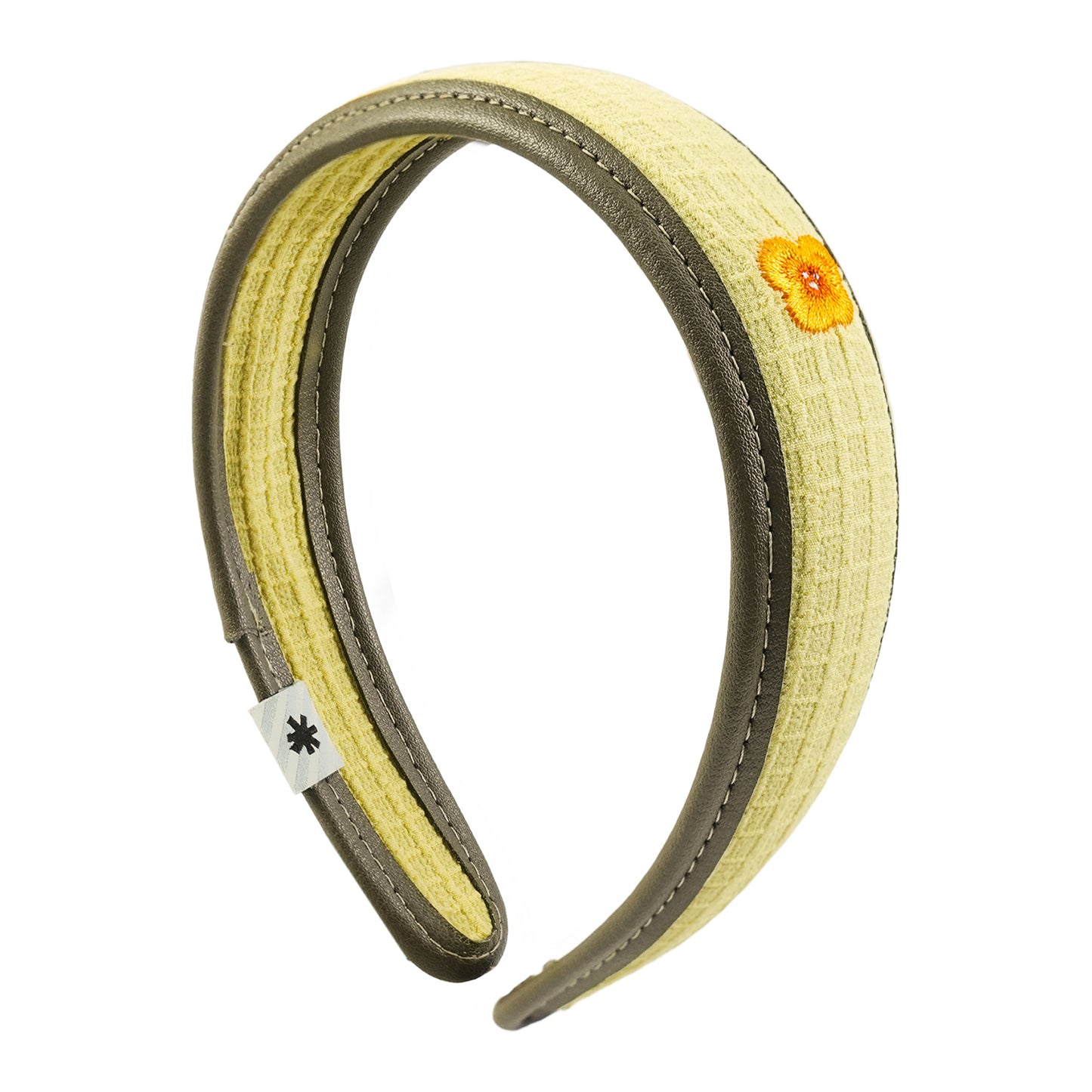Likio × Teraoka Natsumi 2026 Collection Floral Leather-Trim Headband
