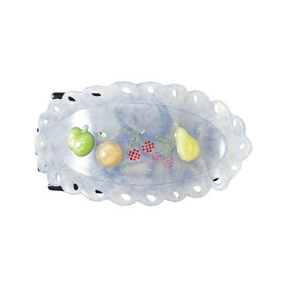Likio Free Kitchen Collection Dinner Plate Shell Flat Hair Claw