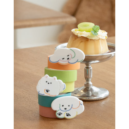 Likio × Teraoka Natsumi 2026 Collection Marshmallow Puppy Hair Clip New