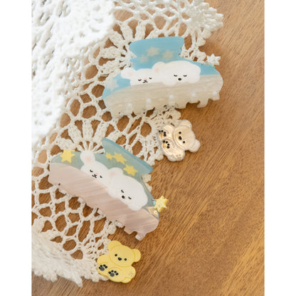 Likio × Teraoka Natsumi 2026 Collection Starry Quilt Hair Claw & Hair Clip Set