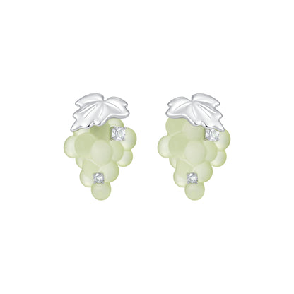 Likio Orchard Collection Grape Gem Earrings