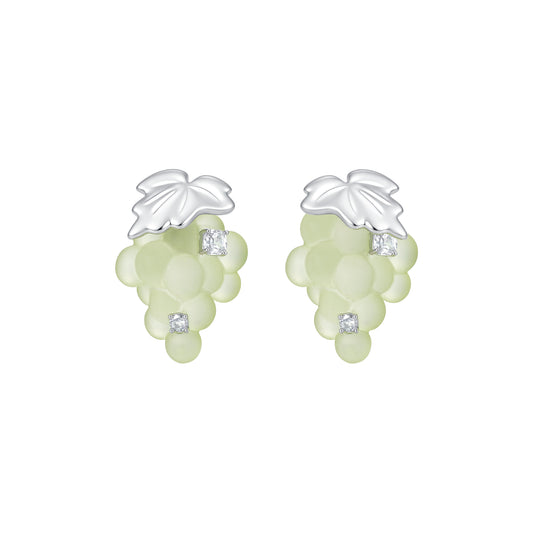 Likio Orchard Collection Grape Gem Earrings