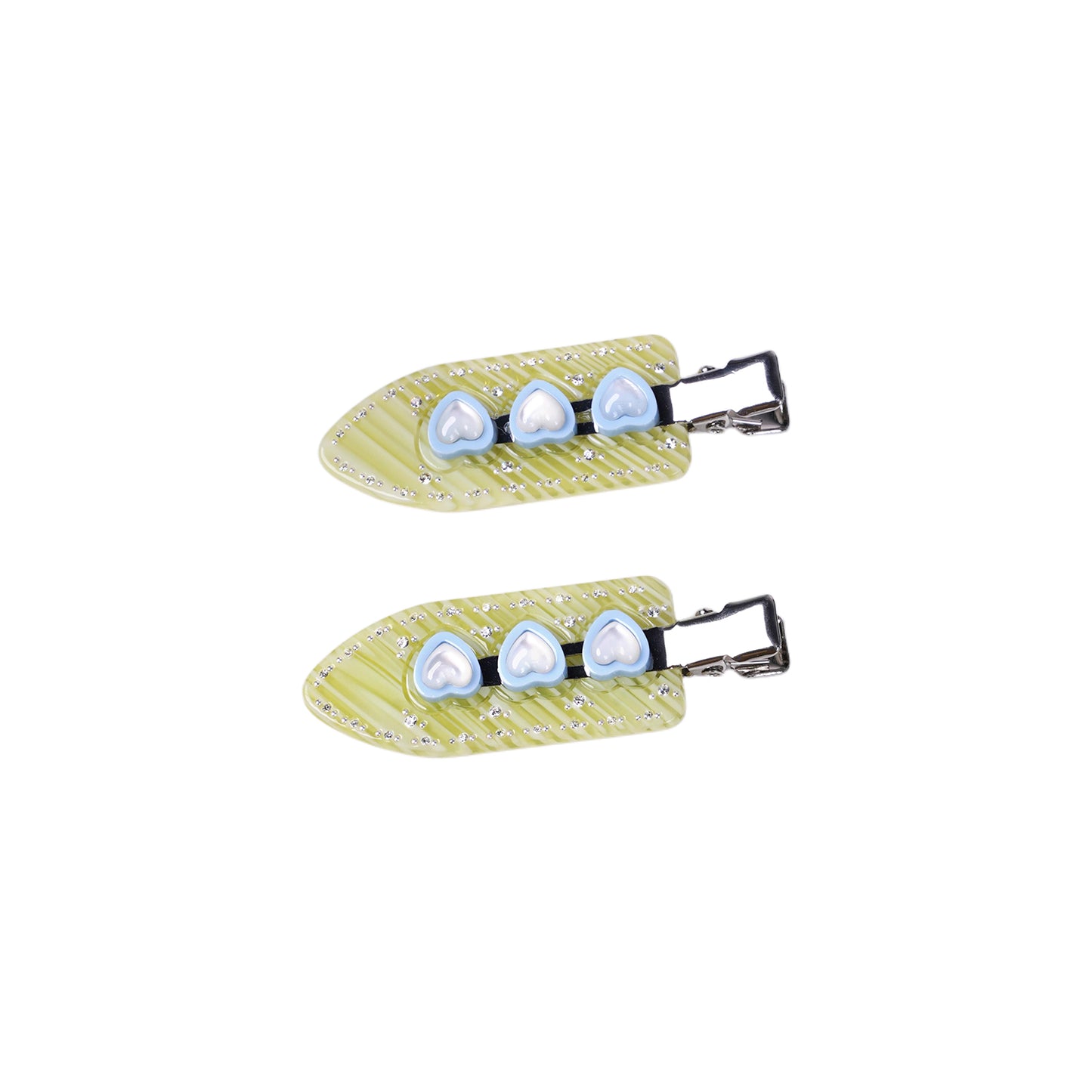 Digital Love 3D Hair Clip