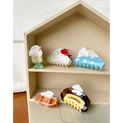 Likio × Teraoka Natsumi 2026 Collection Dessert Puppy Hair Claw