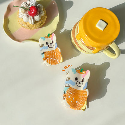 Wish-Fulfilled Orange Bear