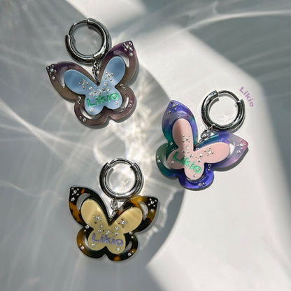 Magic butterfly earrings