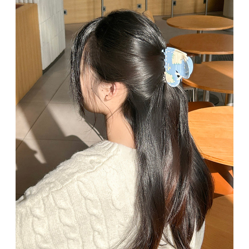 Mended Heart Patchwork Hair Claw