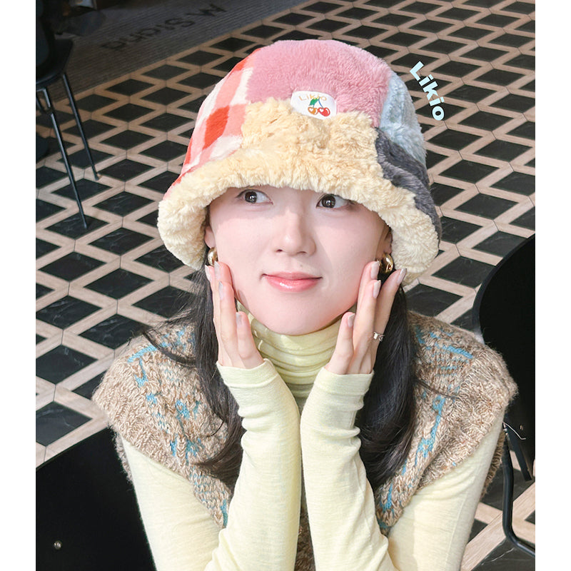 Colorblock Pudding Hat