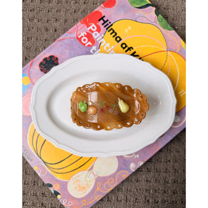 Likio Free Kitchen Collection Dinner Plate Shell Flat Hair Claw