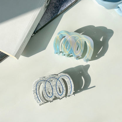 Playful Spring Hair Claw