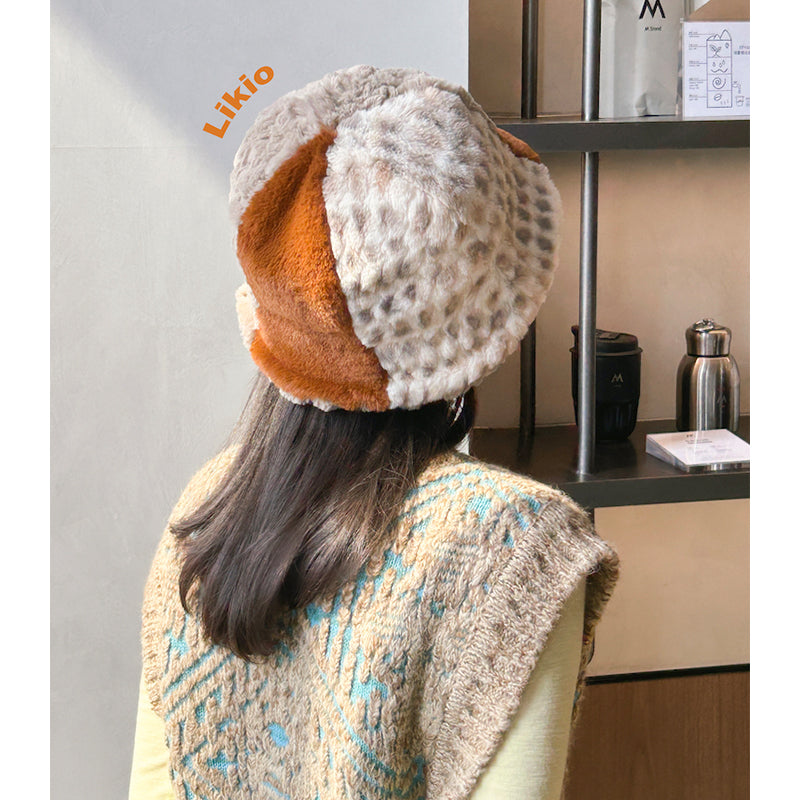 Colorblock Pudding Hat