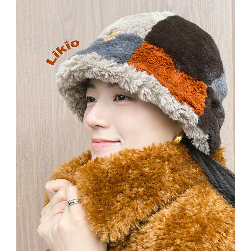 Colorblock Pudding Hat