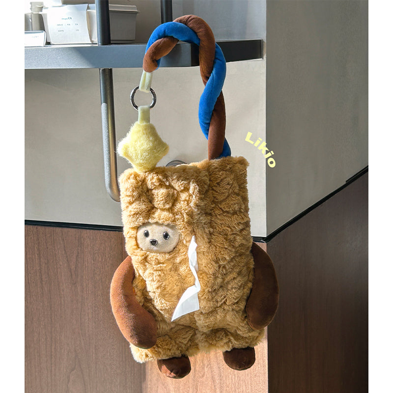 Goodnight Starry Sloth Bear Tissue Box