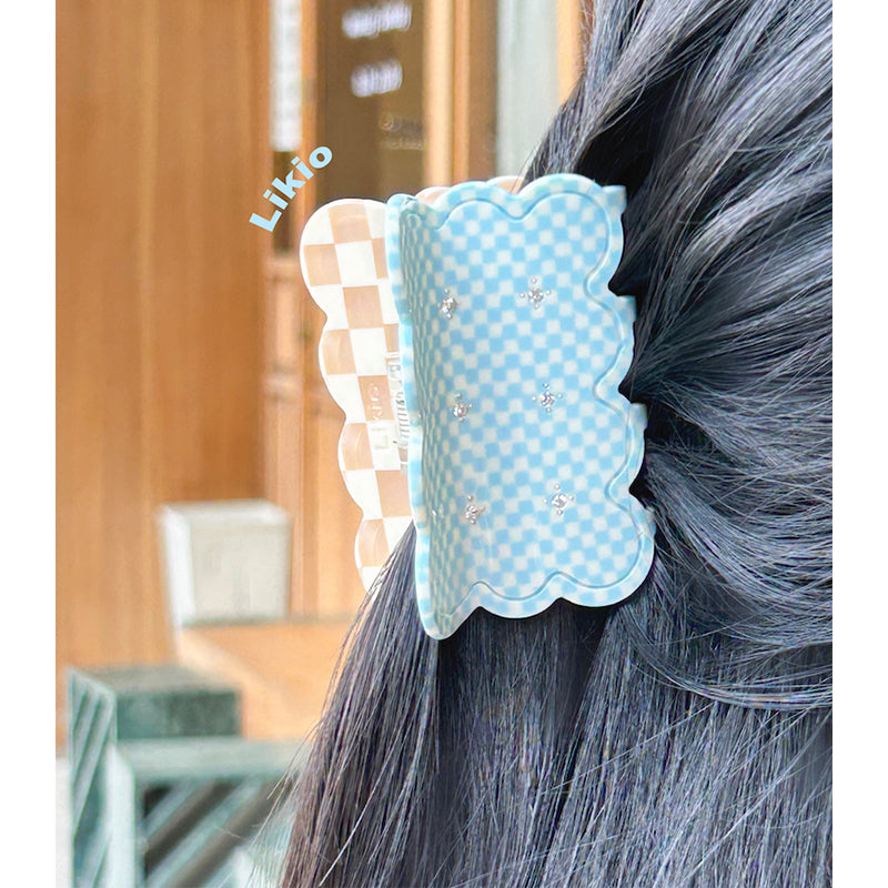 Sandwich Biscuit double faced Hair Clip