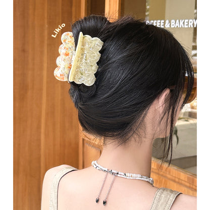 Sandwich Biscuit double faced Hair Clip