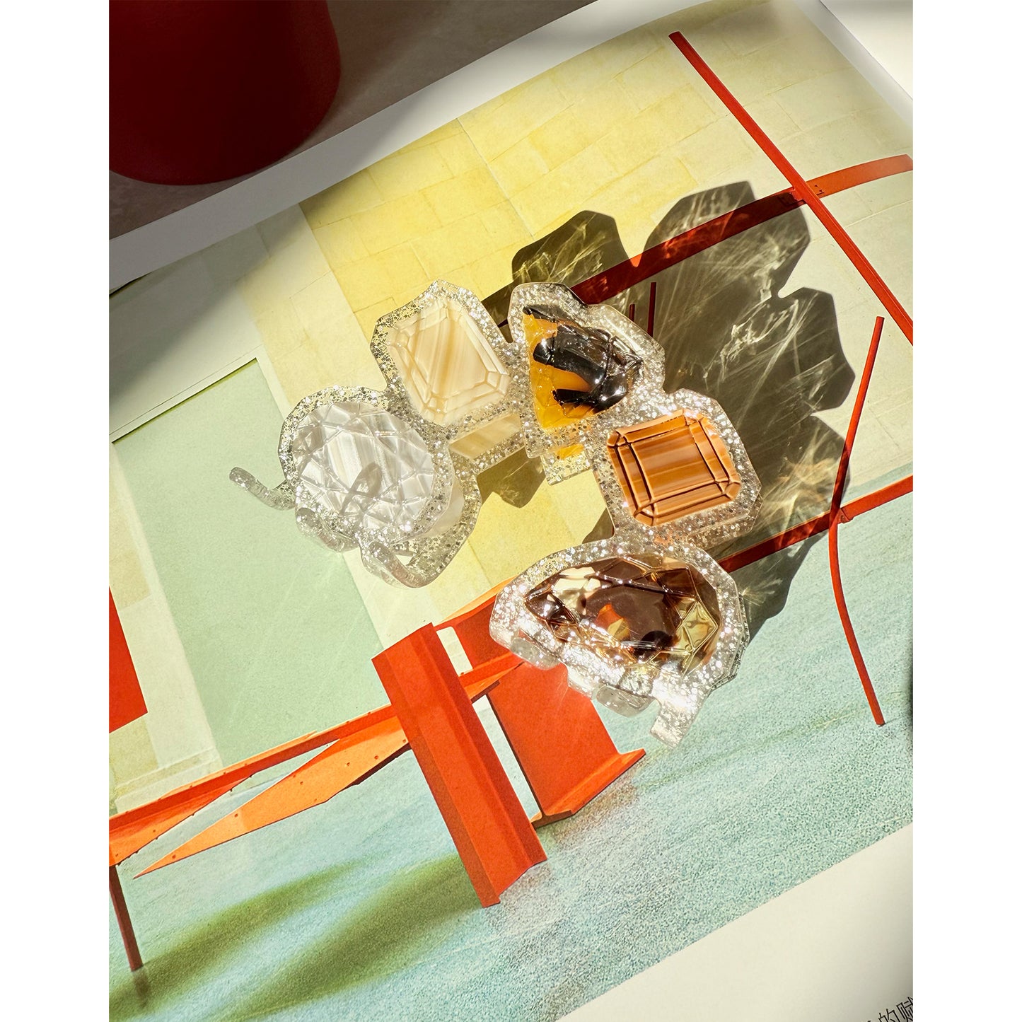 Gem Collector Colorful Gem Hair Claw