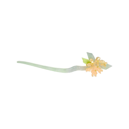 Manlong Osmanthus Rain 3D Osmanthus Handmade Acetate Hair Pin