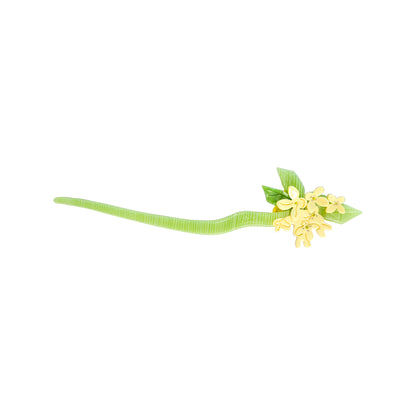 Manlong Osmanthus Rain 3D Osmanthus Handmade Acetate Hair Pin
