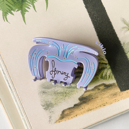 Lily Spring Water Shaped Hair Claw