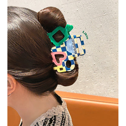 Mirror Collector Colorblock Hair Claw