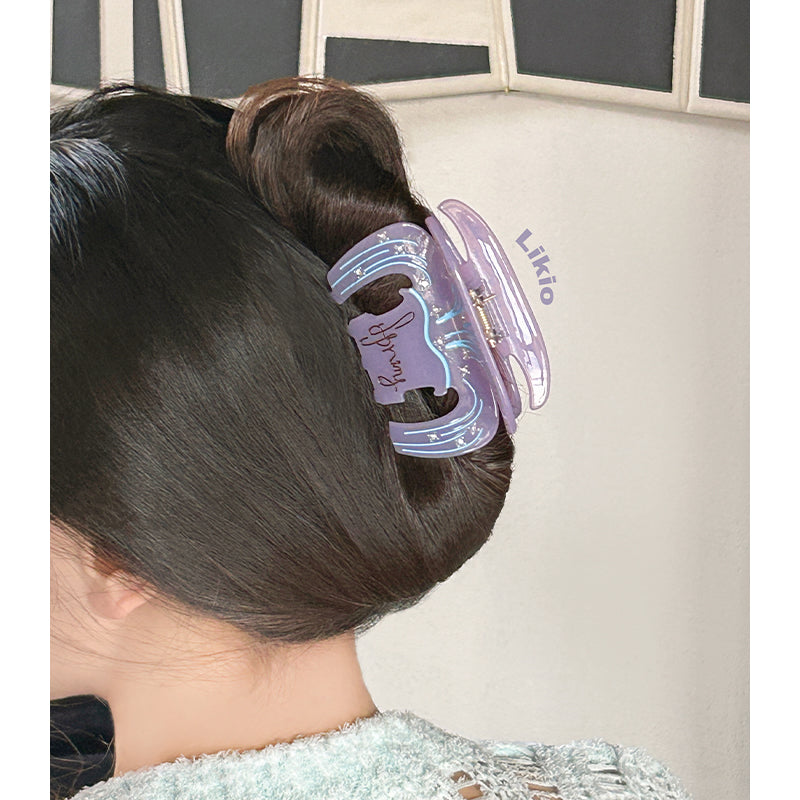 Lily Spring Water Shaped Hair Claw