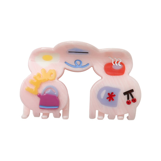 Freedom Kitchen Series Whats for Breakfast Steam Hair Claw