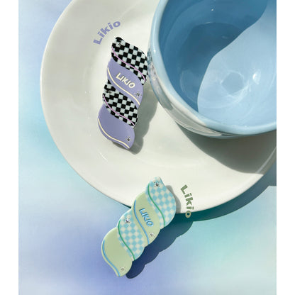 Cotton Candy Twist Hair Clip