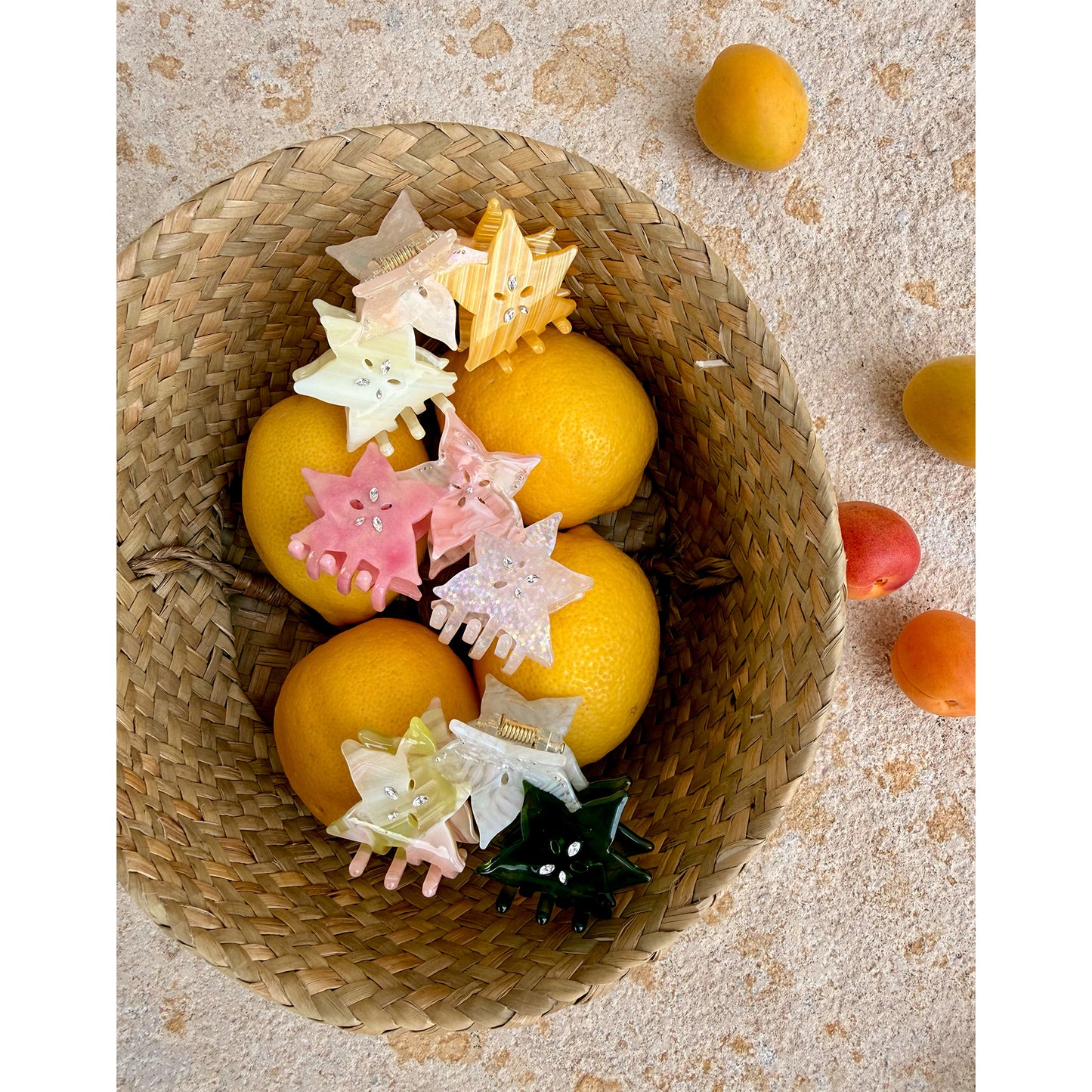 Likio Fruit Collection Layered Starfruit Hair Claw