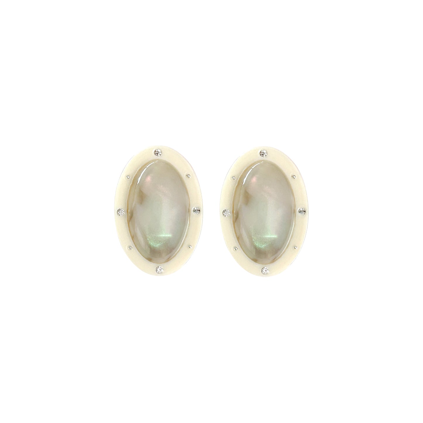 3D Gemstone Studs