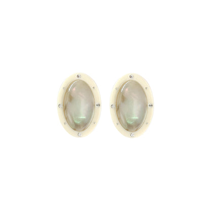 3D Gemstone Studs