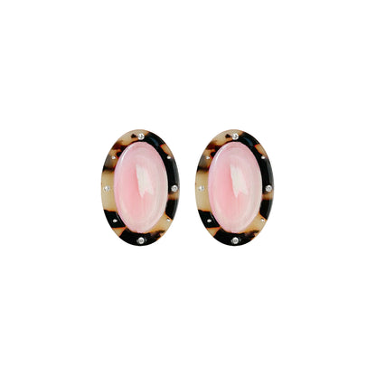 3D Gemstone Studs
