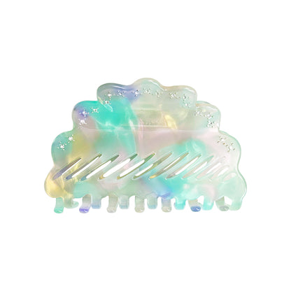 Moon in Water Starlight Wave Hair Claw