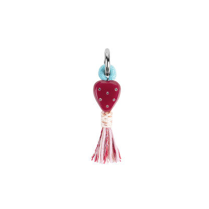 Likio x Xiaoxiao – Carved Fruit Handwoven Tassel Charm