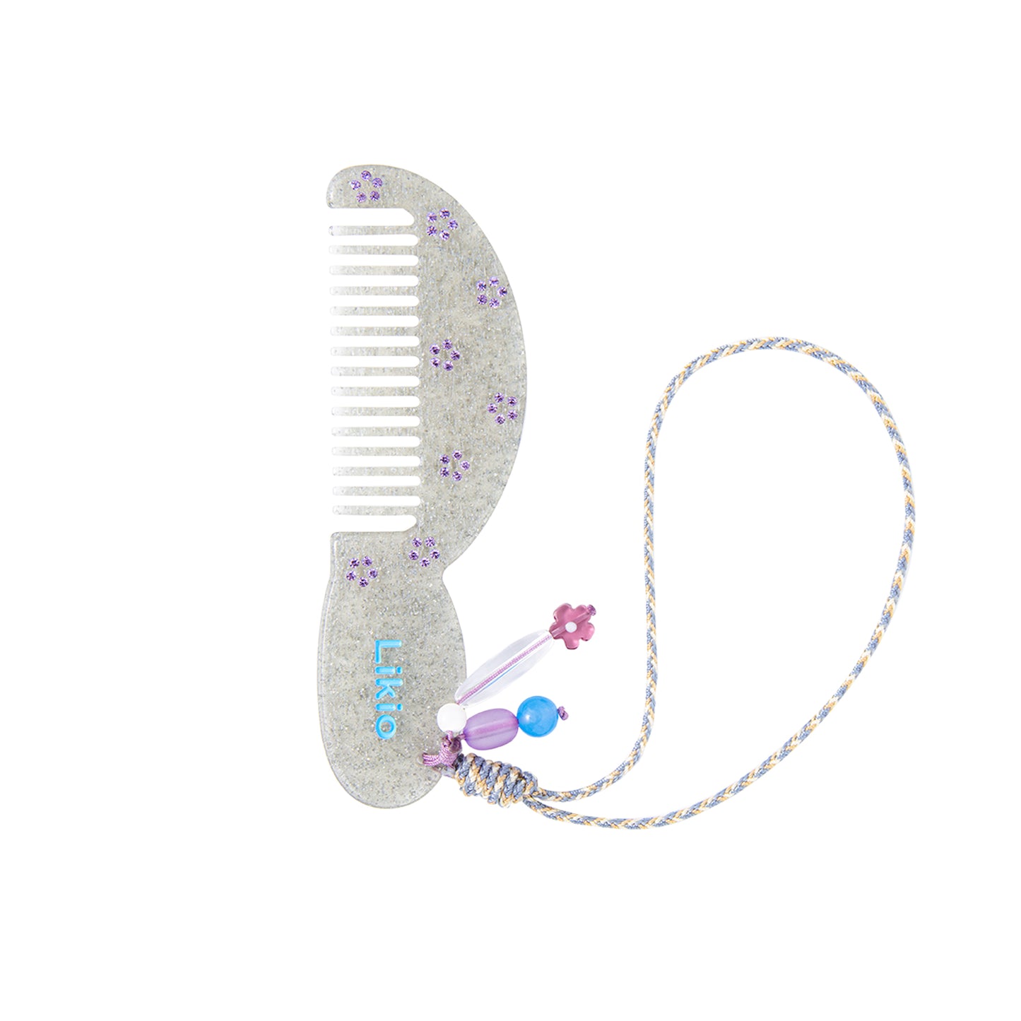 Likio Flower Diamond Pop Fun Comb Charm