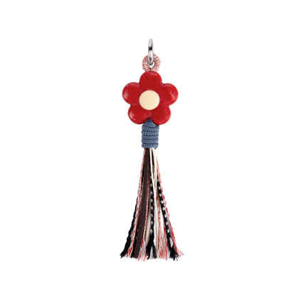 Likio x Xiaoxiao – Carved Fruit Handwoven Tassel Charm
