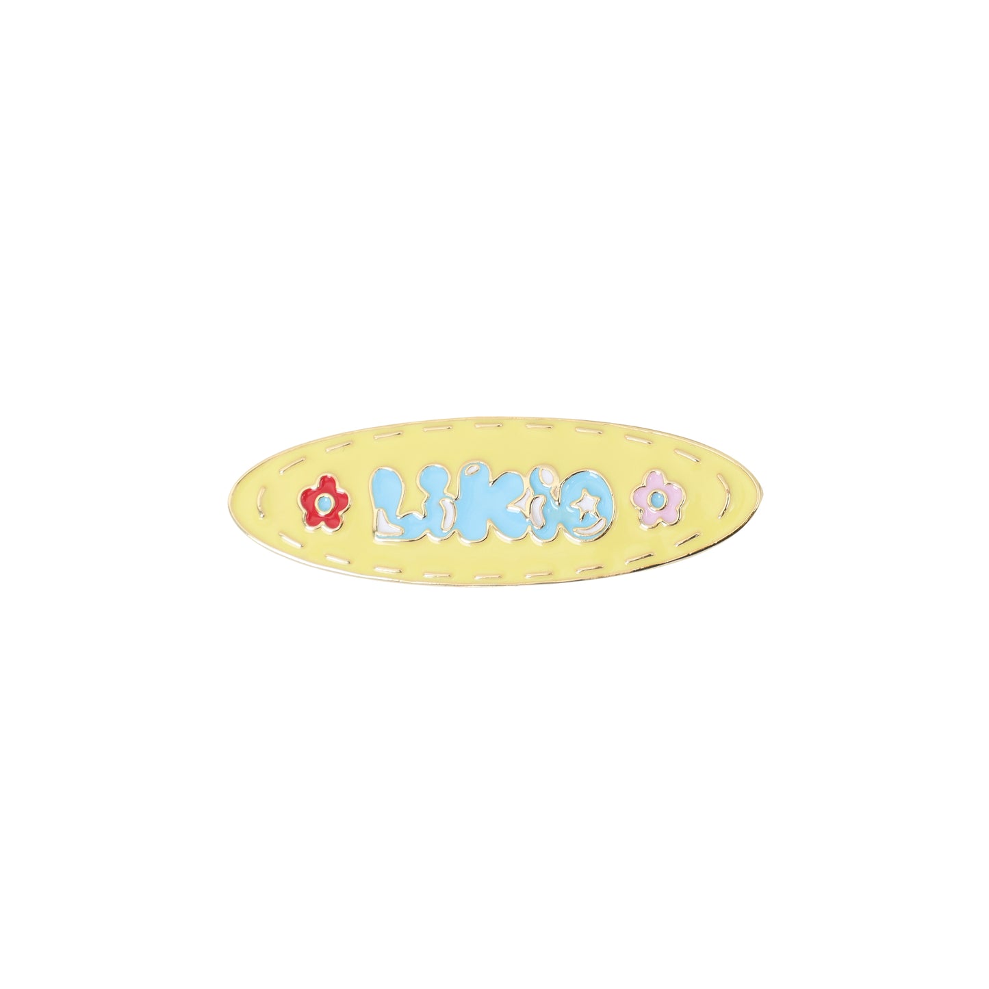 Freedom Kitchen Series Steam Graffiti Enamel Metal Hair Clip