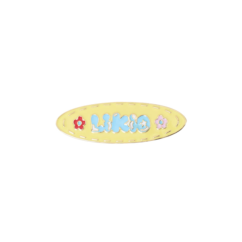 Freedom Kitchen Series Steam Graffiti Enamel Metal Hair Clip